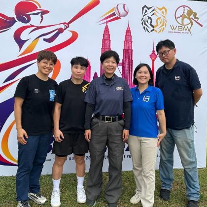 不用爭金奪銀也可以做運動外交！台灣運動好事協會赴馬來西亞女子棒球錦標賽與安全防護營